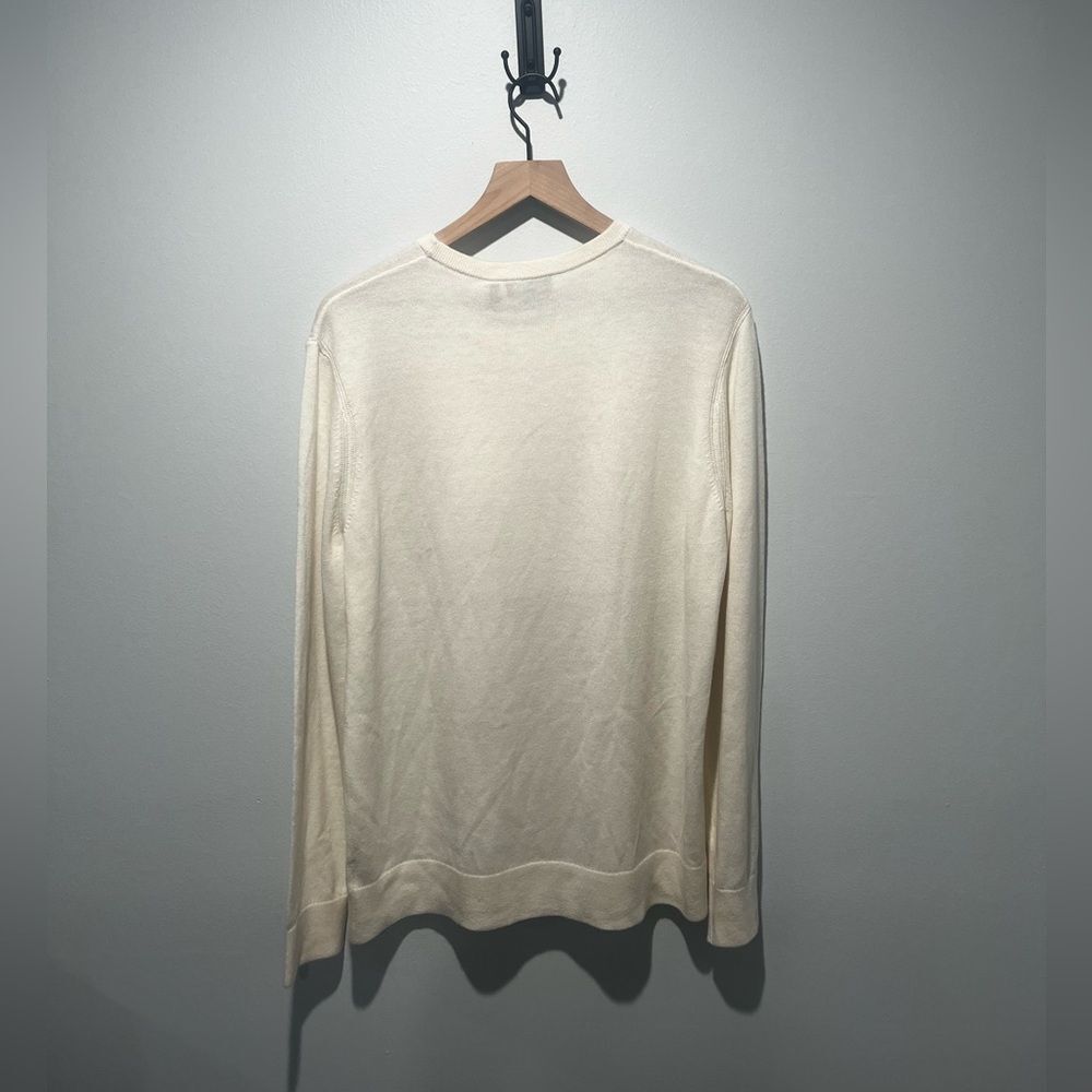 Theory Riland P Crewneck Merino Wool Blend Harman… - image 7